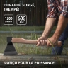 Hache forgée, complète, 890/1200 g, manche de hache en bois, 500 mm, AO, (Izhevsk)// Russia