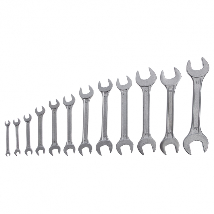 Set chei, 6 x 32 mm, 12 buc., cromate// Sparta