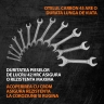Set chei, 6 x 32 mm, 12 buc., cromate// Sparta