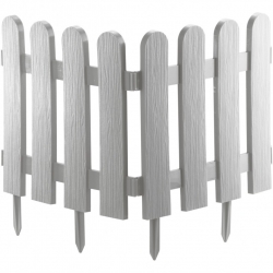 Gard decorativ & quot; clasic & quot ;, 29 x 224 cm, alb,, Palisad