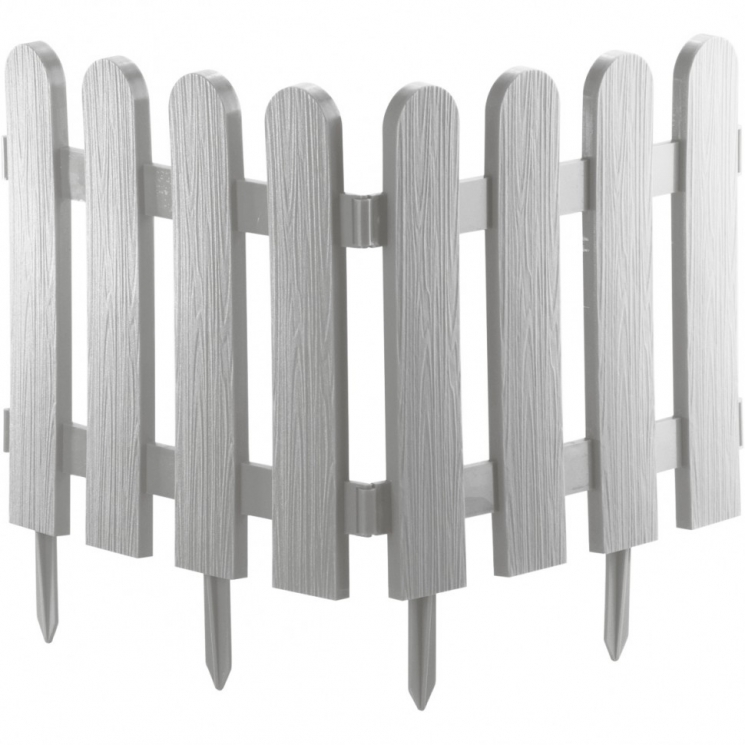 Gard decorativ & quot; clasic & quot ;, 29 x 224 cm, alb,, Palisad