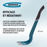Arrache-clou pied-de-biche, profil I, 450 x 29 x 16 mm Gross