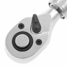 Ключ телескопический трещоточный 1/2", 305-445 мм, CrV, хромир., 2-х комп. рукоятка// Gross