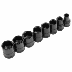 Reversible screwdriver with tips and sockets, 61 pcs., CRV // SibrTech