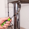 Reversible screwdriver with tips and sockets, 61 pcs., CRV // SibrTech
