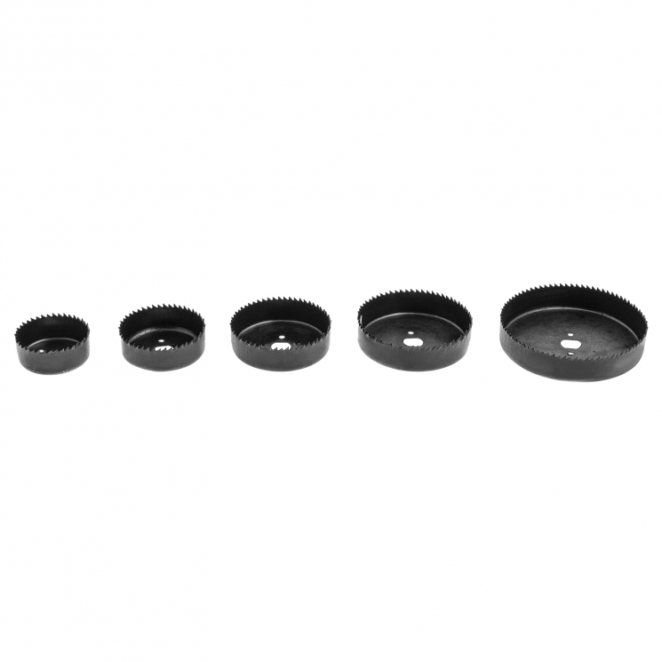 Set ferăstrău cu gaură pentru lemn, 64-127 mm, 8 buc// Matrix