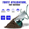 Brouette de chantier, 100 l,  MTX