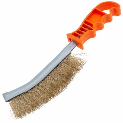 Metal brush with plastic handle // Sparta