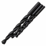 Un set de exercitii pe beton 5-6-8 mm, metal 5-6-8 mm, lemn 5-6-8 mm, 9 buc, cilindrice sparta sparta