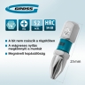 Fúrókészlet PH2 x 25, acél S2, 10 db. Gross
