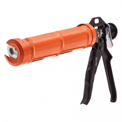 Pistol de calafat, 310 ml, "semi-deschis", tija rotunda 8 mm, Heavy Duty// Sparta