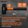 Sledgehammer, 2000, mango de fibra de vidrio recubierto de goma Sparta