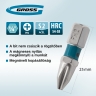 Fúrókészlet PH2 x 25, acél S2, 2 db. Gross