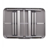 Mesa plegable de aluminio, tapa de MDF 600x450x250/590 mm, Camping Palisad