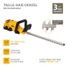 Foarfece de taiat arbusti cu acumulator RBC510-36, Li-ion, 36 V, 4 Ah, cutit 510 mm, maner rotativ Denzel