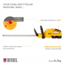 Foarfece de taiat arbusti cu acumulator RBC510-36, Li-ion, 36 V, 4 Ah, cutit 510 mm, maner rotativ Denzel