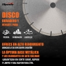 Disco tronzador de segmento de diamante, 230 x 22,2 mm, corte en seco, EUROPA Standard Sparta