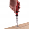 Tournevis réversible avec jeu d'embouts et douilles, CrV, 1/4", 16 pcs// Matrix