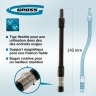 Adaptateur d'embout flexible, 145mm, 1/4"// Gross
