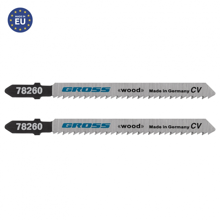 Полотна для электролобзика  по дереву, 2 шт, ( 3101-T101B ) Gross 