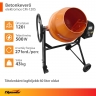 Betonkevero CM-120S, 120 l, teljesitmeny 500 W// Sparta