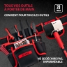 Sac - double ceinture, 20 poches, support pour un marteau // Matrix