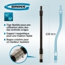 Adaptateur d'embout flexible, 190mm, 1/4"// Gross