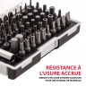 Jeu d'embouts avec support magnétique, CrV, 61 pcs// Matrix