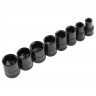 Destornilladores reversibles con juego de puntas y vasos, 61 uds, CrV Sibrtech