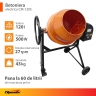 Betoniera CM-120S, 120 l, putere 500 W// Sparta
