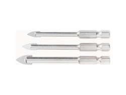 Un set de exercitii pe placi ceramice, 5-6-8 mm, matrice de coaja hexagonala