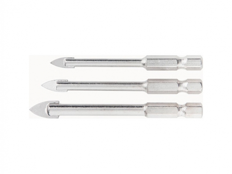 Un set de exercitii pe placi ceramice, 5-6-8 mm, matrice de coaja hexagonala