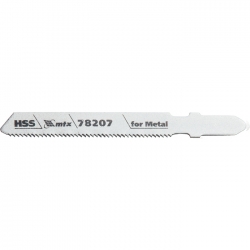 Полотна для электролобзика по металлу, 3 шт. T118A, 50 х 1,2мм, HSS// MTX