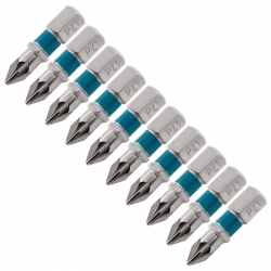 Комплект битове PZ1 x 25, стомана S2, 10 бр. Gross