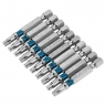 Набор бит TORX 25х50, сталь S2, 10 шт.// Gross