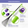 Ensemble d'outils de jardin, manches en plastique, 7 pièces, Connect, Palisad 4