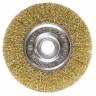 Perie USHM, 100 mm, aterizare 22,2 mm, matrice de sarma plana, din alama