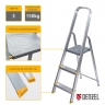 Scara, 3 trepte, aluminiu