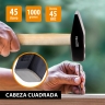 Martillo de maquinista, 1000 g, cabeza cuadrada, mango de madera Sparta