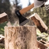 Ax, 600 g, Complete, Forgee, wooden handle // Sparta