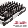 Set of tips with magnetic stand, CRV, 61 pcs // matrix