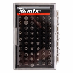 Set of tips with magnetic stand, CRV, 61 pcs // matrix