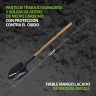 Pala para carga a granel, 215x290x1340 mm, mango de madera lacada Russia Sibrtech