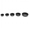 Jeu de scies cloches pour bois, 64-127 mm, 8 pcs// Matrix