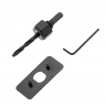 Jeu de scies cloches pour bois, 64-127 mm, 8 pcs// Matrix