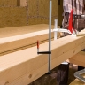 Abrazadera en forma de F, 800 x 120 x 865 mm Sparta