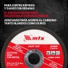 Disco de corte para metal, 125 x 1,0 x 22,2 mm, A60QBF Matrix