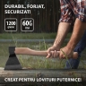 Topor forjat, complet, 890/1200 g, mâner din lemn, 500 mm, AO, (Izhevsk)// Russia