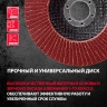 Круг лепестковый торцевой, P 100, 125 х 22,2 мм// Matrix