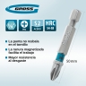 Juego de puntas PH2x50, acero S2, 10 uds. Gross
